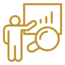 Analytics and research illustration