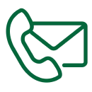 Green contact icons